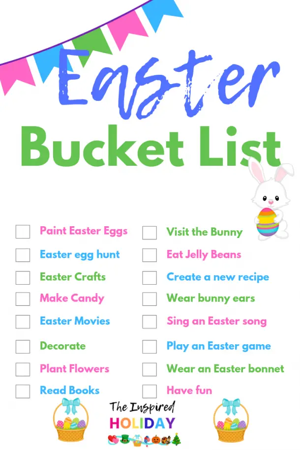 Fun and Unique Easter Bucket List Ideas - The Inspired Holiday