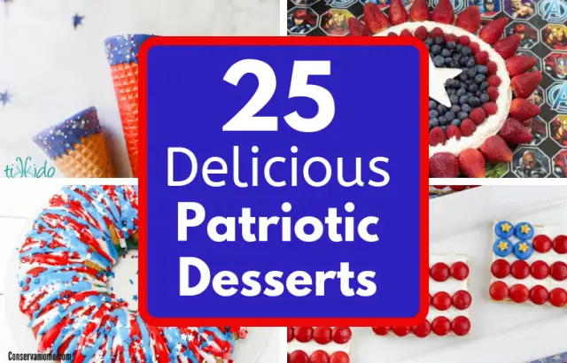 25 Delicious Red White And Blue Desserts   25 Patriotic Desserts 640x410 