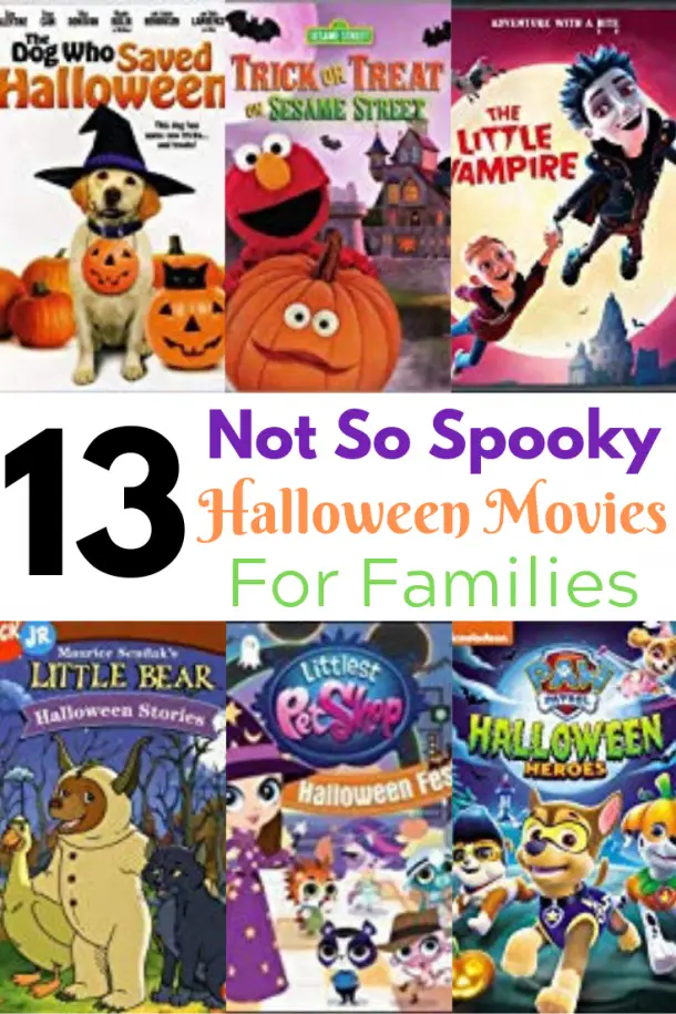 Not So Spooky Halloween Movies for Families - The Inspired Holiday