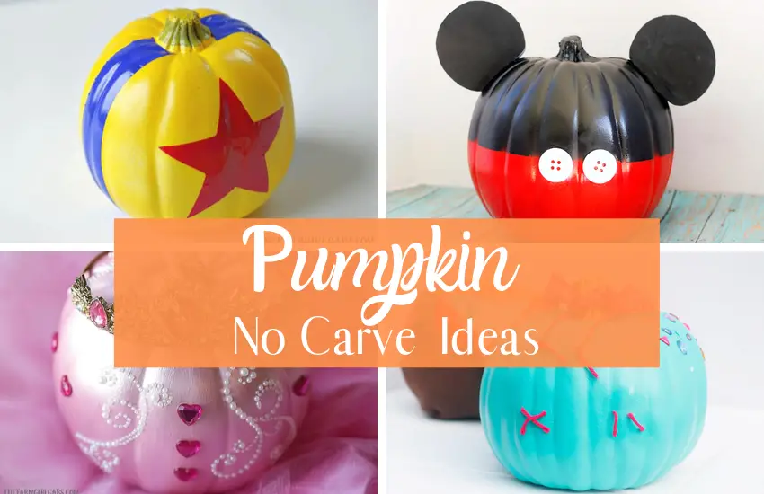Simple and Creative No-Carve Pumpkin Ideas