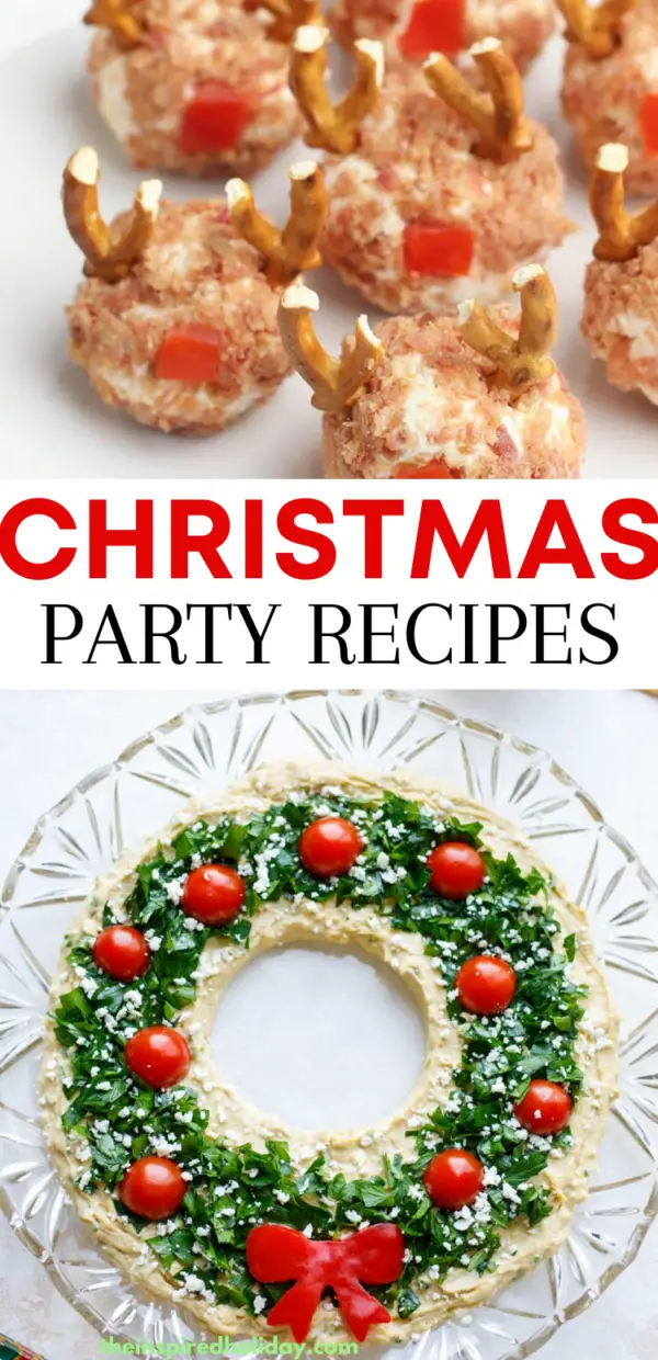 Simple And Delicious Christmas Party Food The Inspired Holiday   Chirstmas Party Food 600x1240 