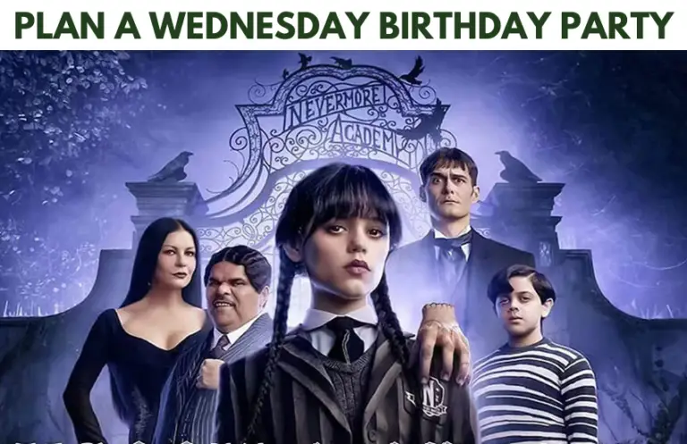 How To Host The Ultimate Gothic Wednesday Themed Birthday Party